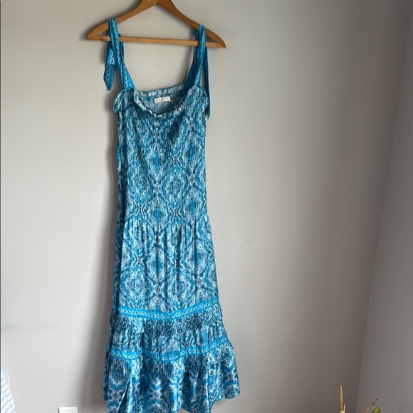 Ramy Brook Sia Printed Midi Dress Medium - Picture 2 of 16